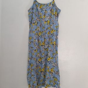 Button down summer dress
